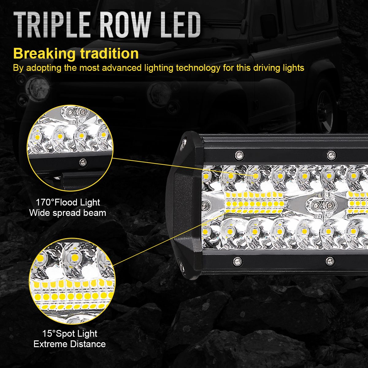 2PCS-7-Inch-120W--LED-Light-Bar-24000lm-Spotlight-Flood-Off-Road-Driving-4WD-SUV-1725985