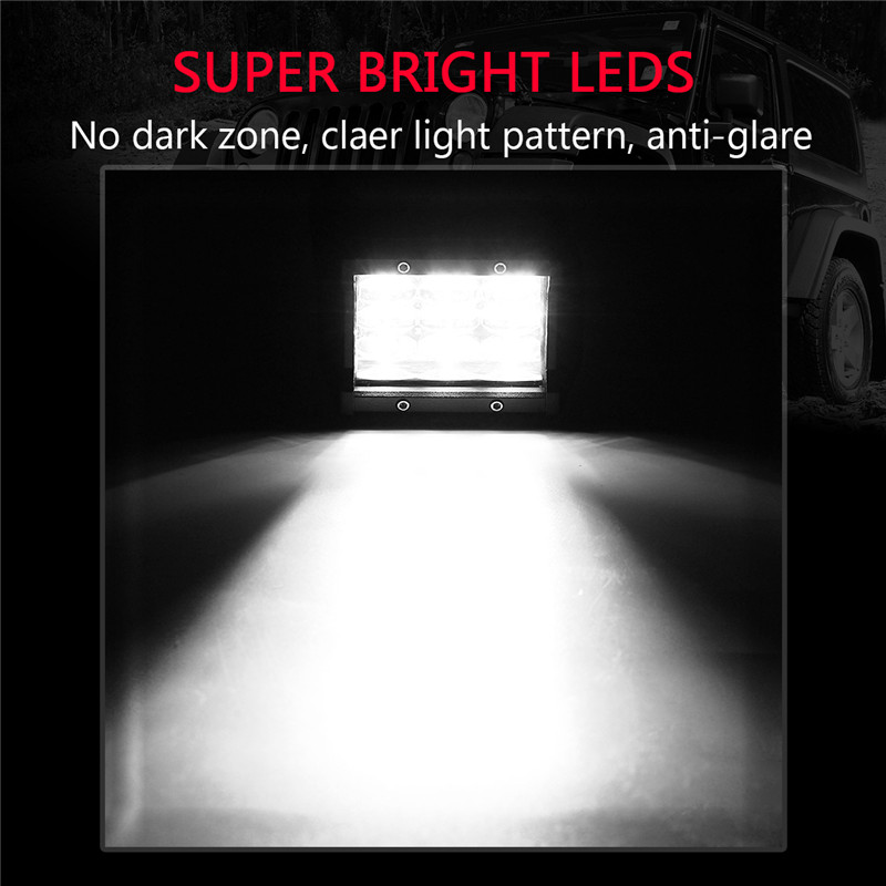 2pcs-4-ROW-4inch-3030-12LED-Work-Light-36W-2880LM-Floodlight-Beam-Fog-Lamp-6000K-1617070