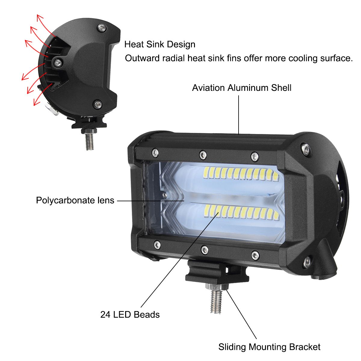 5Inch-Flood-LED-Work-Light-Bar-72W-1300LM-6000K-White-for-Off-Road-Tractor-4WD-SUV-1326940