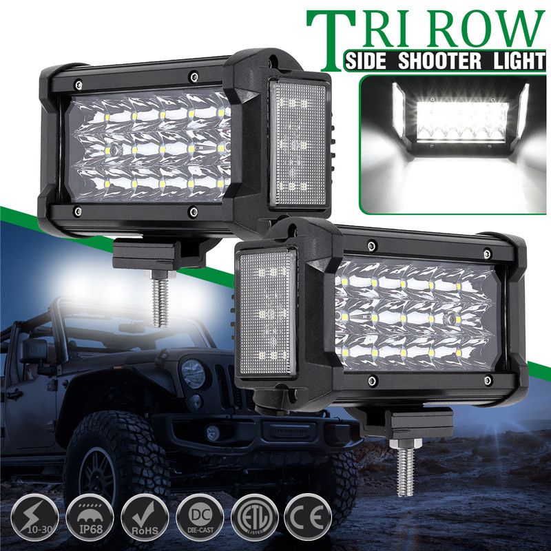 6Inch-54W-LED-Work-Light-Bar-Side-Shooter-Flood-Beam-for-Jeep-Offroad-ATV-SUV-Motorcycle-1427564