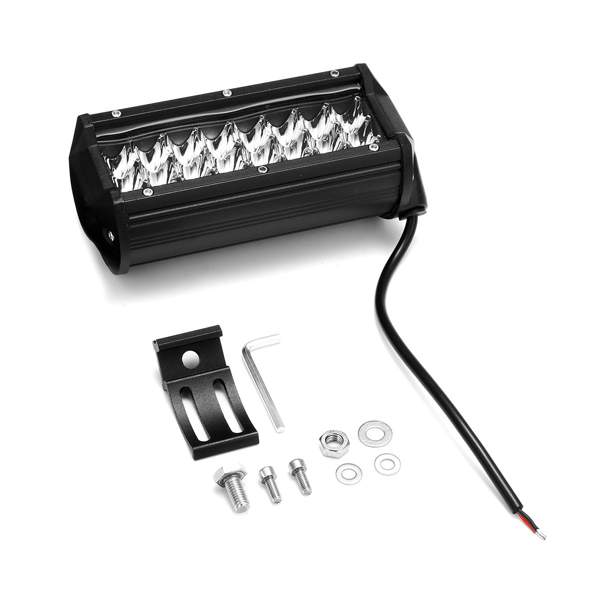7-Inch-Spot-LED-Work-Light-Bar-Tri-Row-3030-72W-6000K-for-Offroad-4WD-SUV-1326849