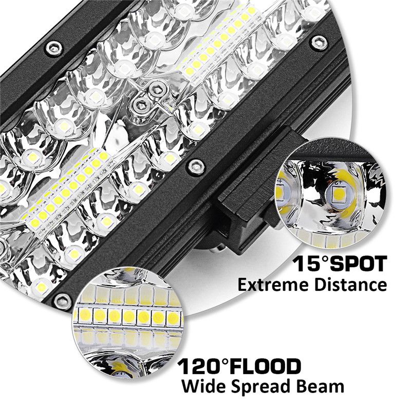 7-Inch-Tri-Row-40W-LED-Work-Light-Bars-Flood-Spot-Combo-Beam-IP68-6000K-for-Off-Road-Truck-SUV-1351583