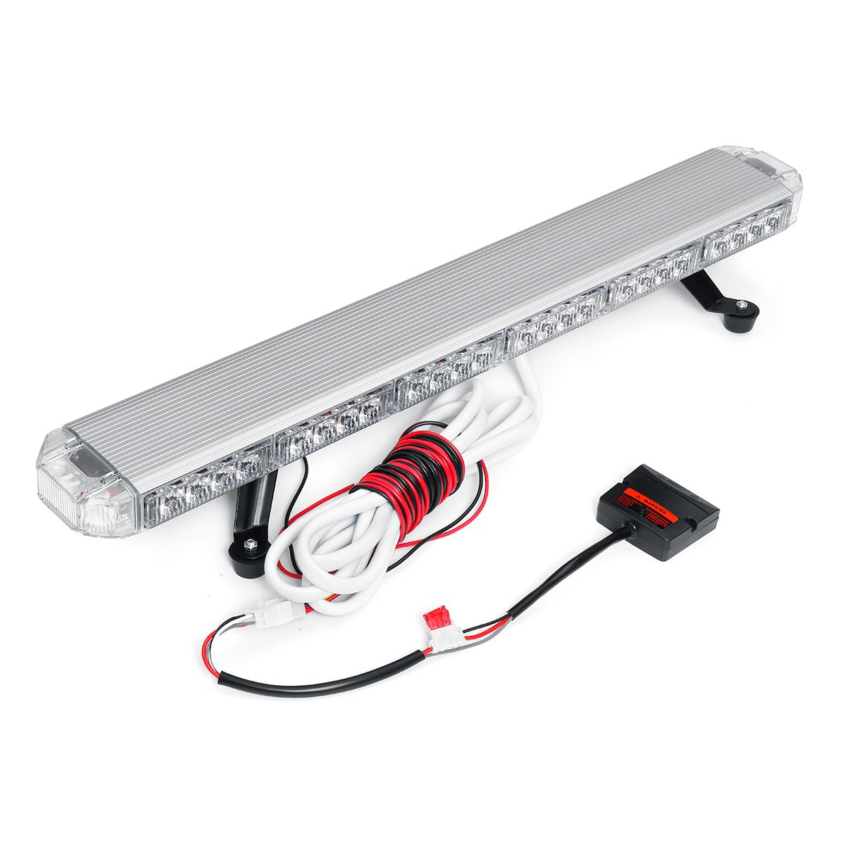 760mm-31quot-162W-54LED-Work-Light-Bar-Beacon-Recovery-Flashing-Strobe-Light-Amber-1552684