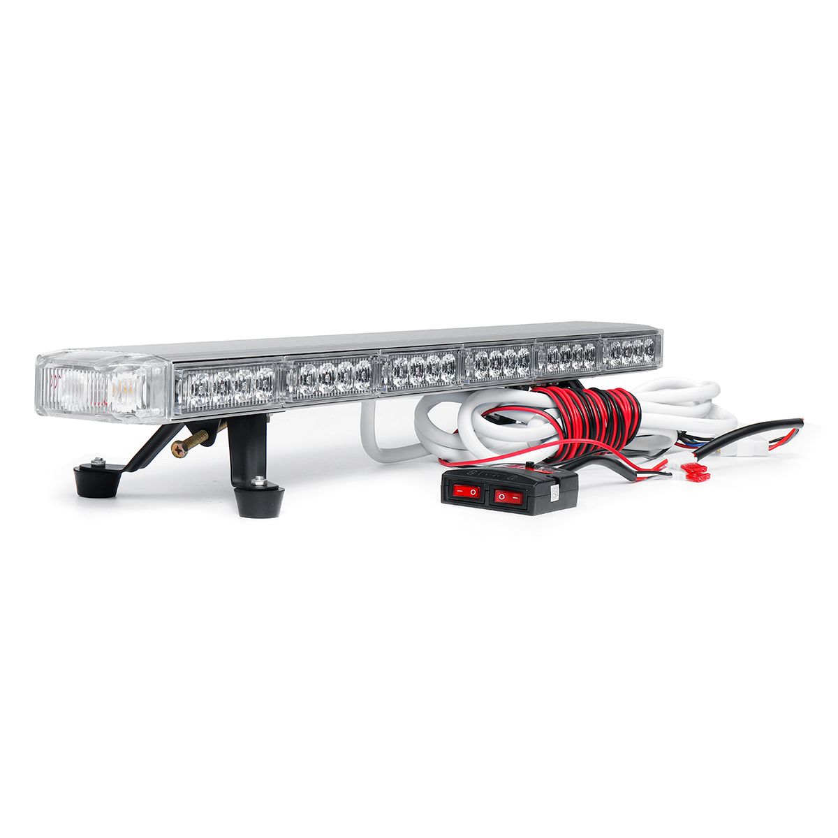 760mm-31quot-162W-54LED-Work-Light-Bar-Beacon-Recovery-Flashing-Strobe-Light-Amber-1552684