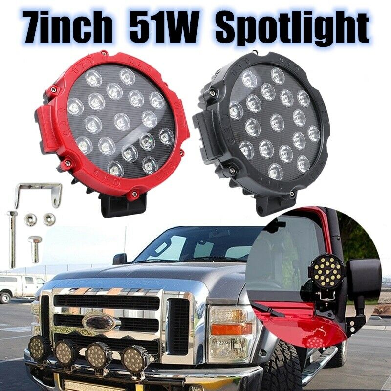 7inch-51W-Round-LED-Work-Light-Fog-Lamp-6000K-White-For-9-35V-Offroad-ATV-Truck-4WD-SUV-Boat-1699659