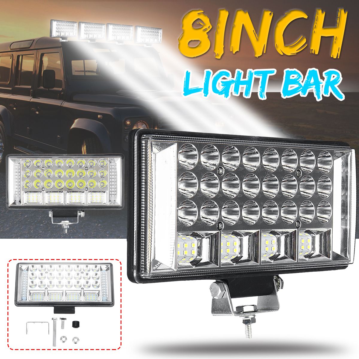 8-Inch-Universal-Car-LED-Work-Light-Vehicle-Spotlight-Lamp-Square-204W-6000K-20400LM-Waterproof-For--1657180