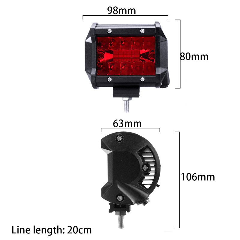 Pair-Red-4Inch-Tri-Row-60W-20-LED-Work-Light-Bar-Flood-Spot-Combo-Lamp-for-Car-Offroad-SUV-1330812