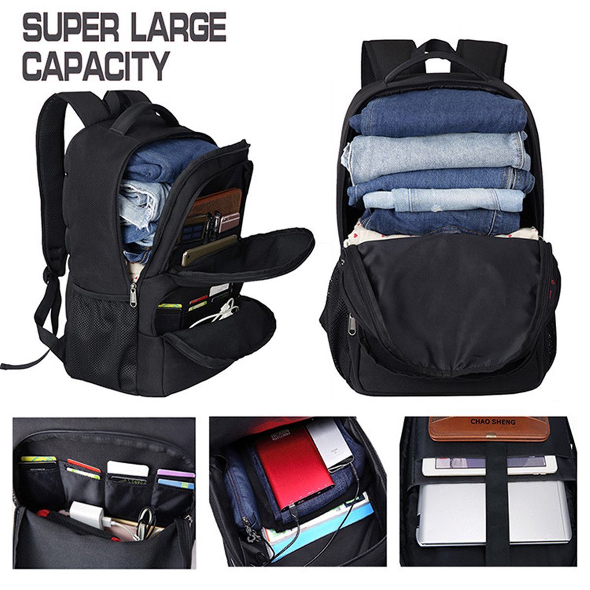 173-inch-Laptop-Backpack-USB-Anti-Theft-Travel-Rucksack-Waterproof-School-Bag-1733251