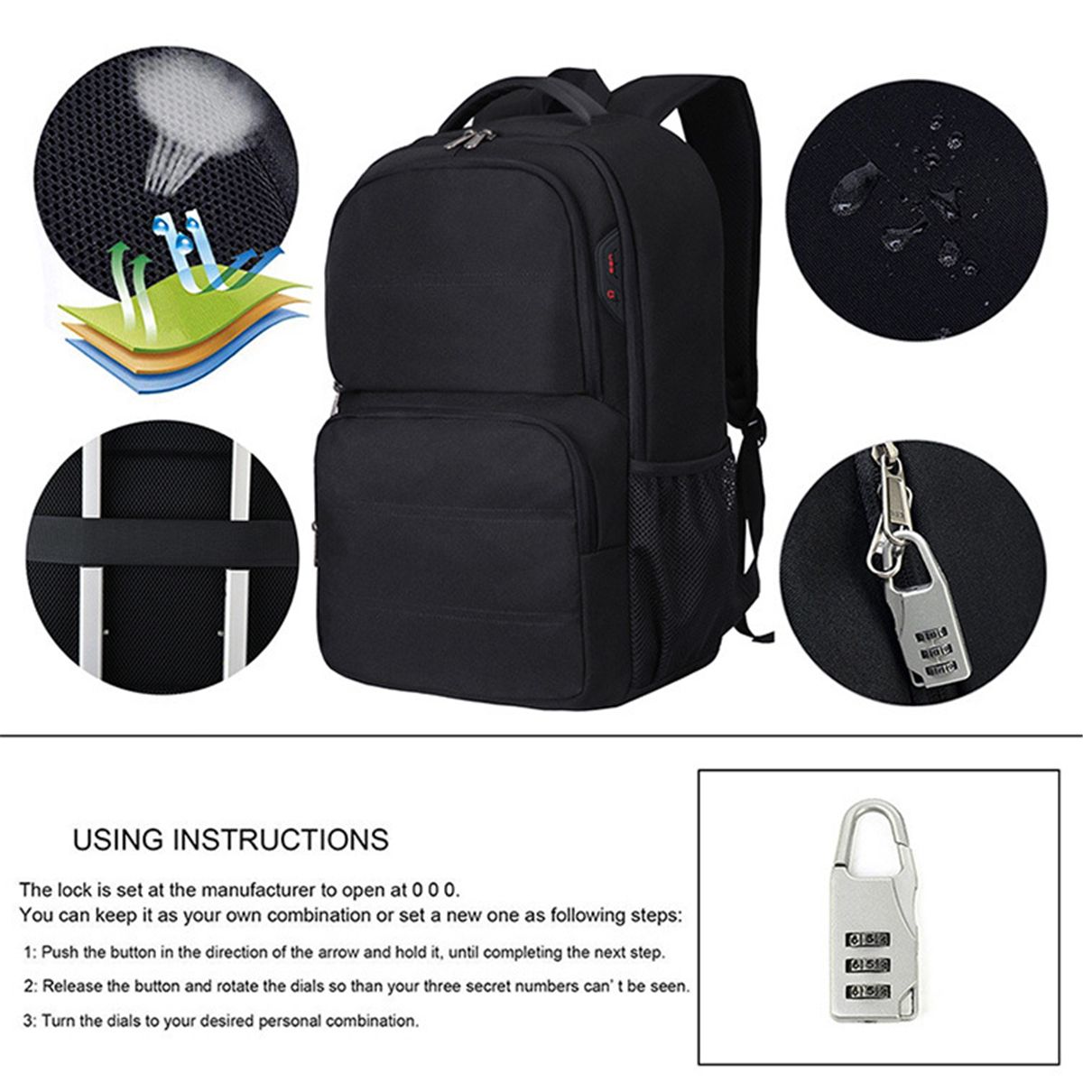 173-inch-Laptop-Backpack-USB-Anti-Theft-Travel-Rucksack-Waterproof-School-Bag-1733251