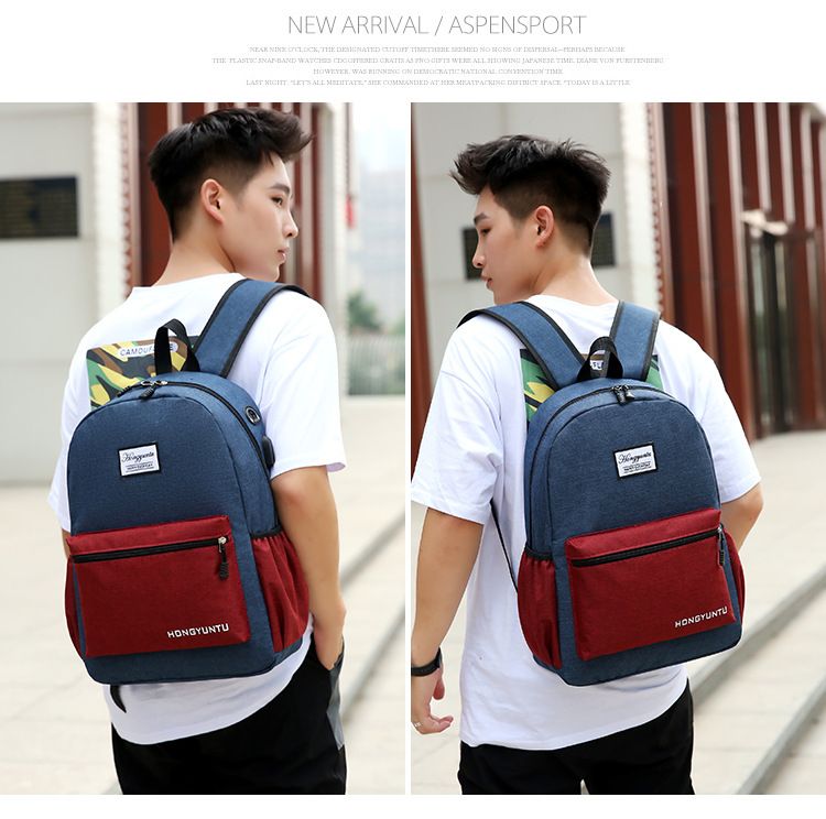 3-in-1-Canvas-Backpack-Simple-Wearable-Casual-College-Wind-Travel-Laptop-Bag-1571651