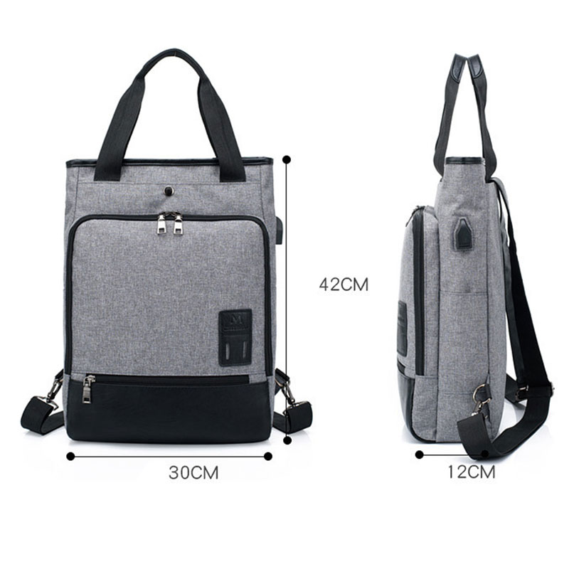 35L-Large-Capacity-Backpack-USB-Charging-Fashion-Outdoors-Travel-Laptop-Bag-1671075