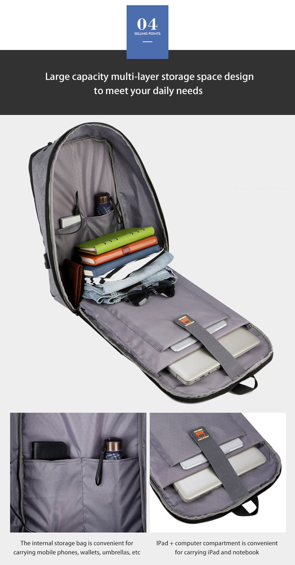 Business-Backpack-Laptop-Computer-Bag-Schoolbag-with-Usb-Charging-Waterproof--Shoulders-Storage-Bag-1633800