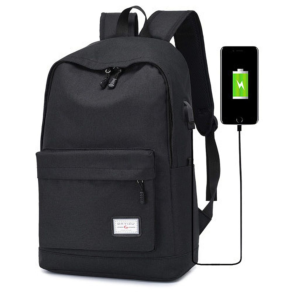 DXYIZU-USB-Charging-Backpack-Laptop-Bag-Youth-Fashional-College-Schoolag-Outdoor-Travel-Handbag-1559996