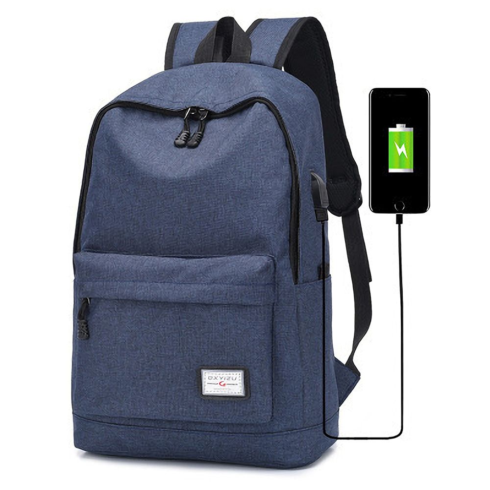 DXYIZU-USB-Charging-Backpack-Laptop-Bag-Youth-Fashional-College-Schoolag-Outdoor-Travel-Handbag-1559996