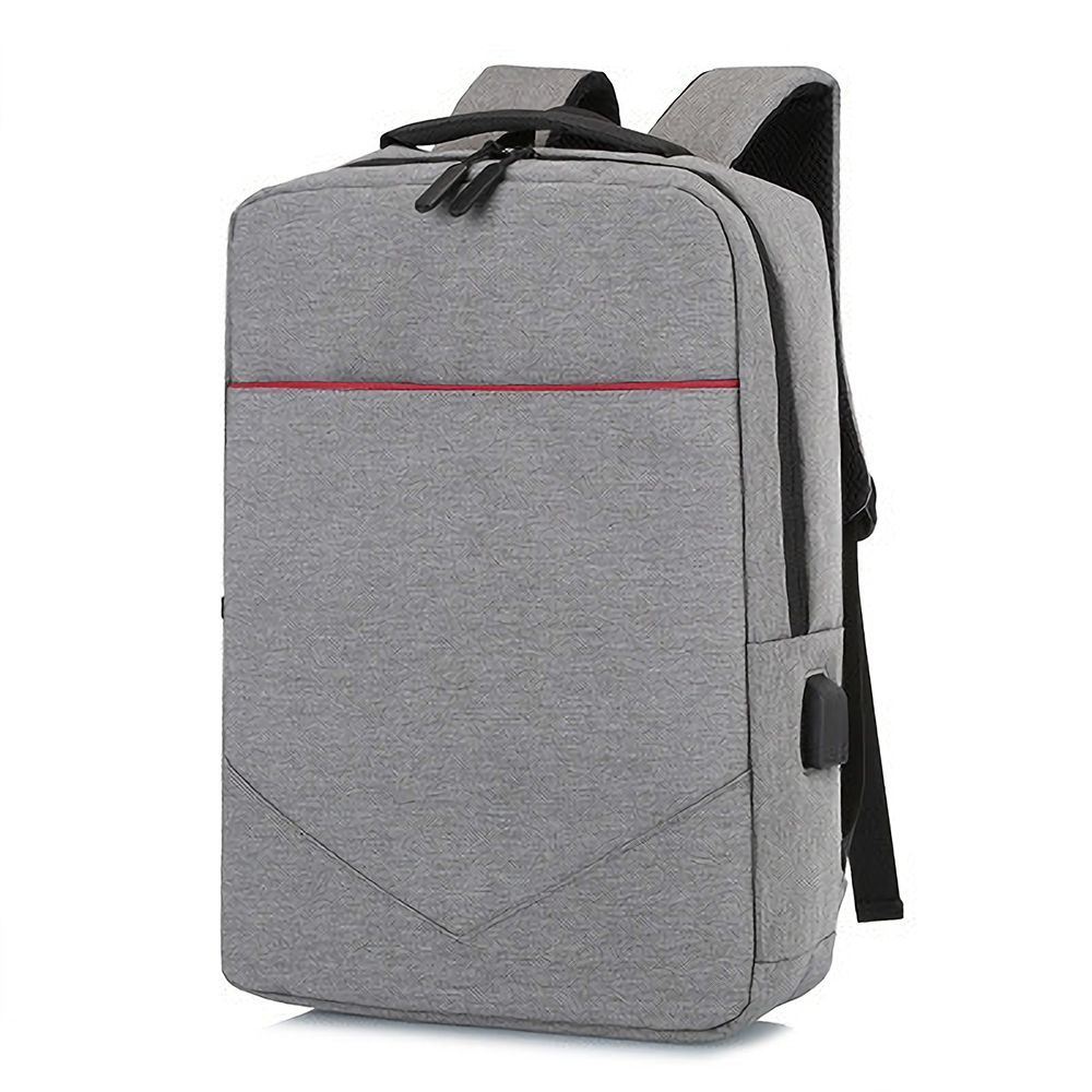 FLAMEHORSE-Laptop-Bag-Backpack-Pure-Color-Business-Casual-Backpack-USB-Charging-Travel-Shoulders-Bag-1557490