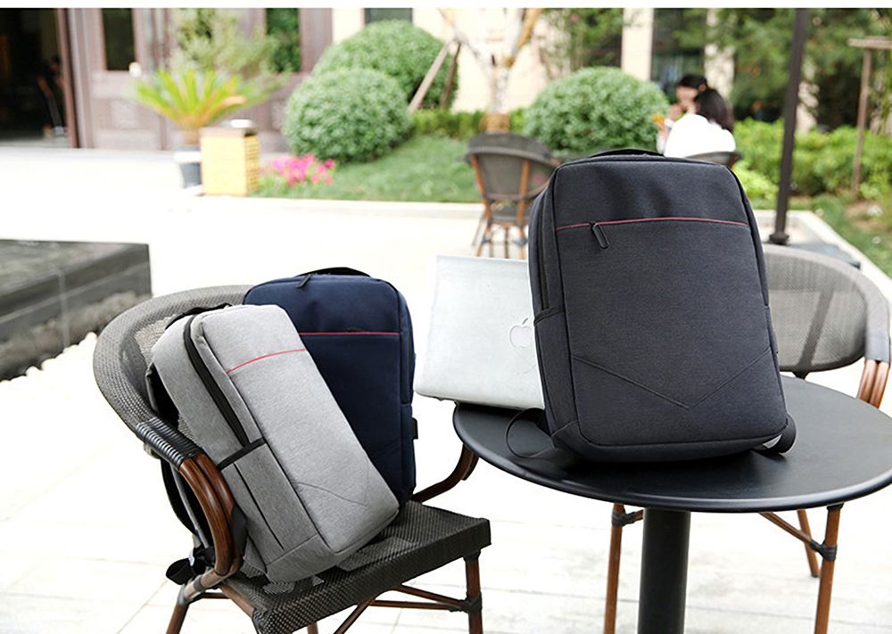 FLAMEHORSE-Laptop-Bag-Backpack-Pure-Color-Business-Casual-Backpack-USB-Charging-Travel-Shoulders-Bag-1557490