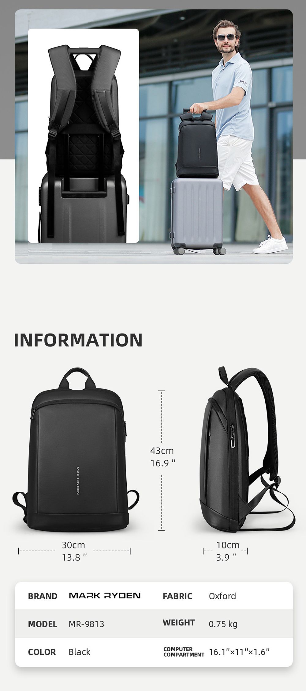 MARK-RYDEN-Men-Backpack-Slim-Laptop-BackpackUltra-Thin-Waterproof-Business-Bag--156-inch-Notebook-MR-1609407