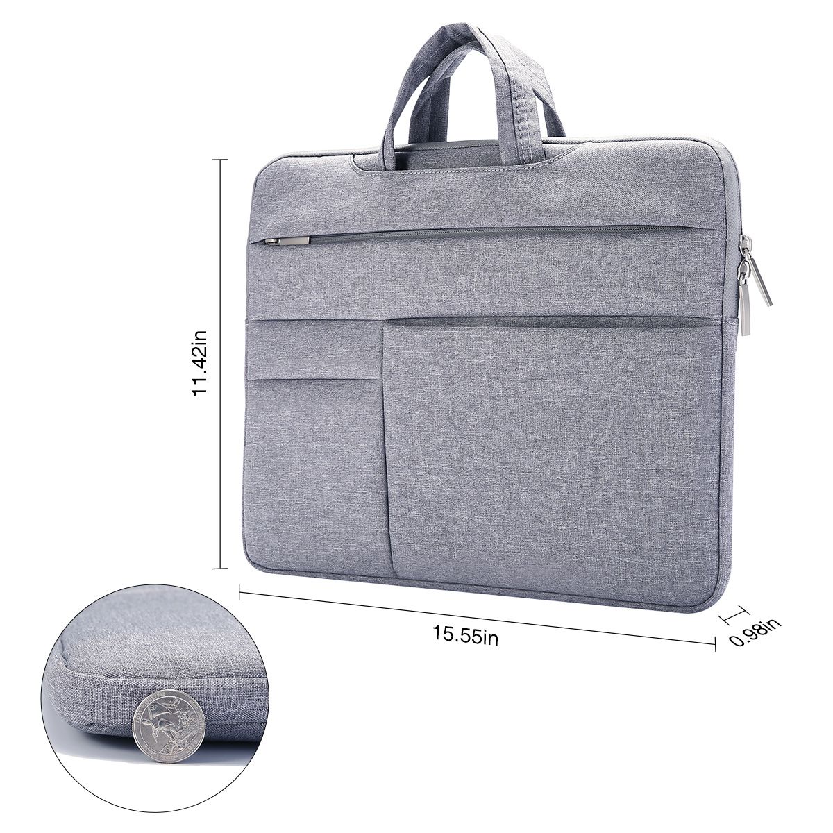 MECO-ELE-133-inch-Laptop-Carrying-Bag-Waterproof-Protective-For-MacBook-AirMacBook-ProPro-RetinaAcer-1295459