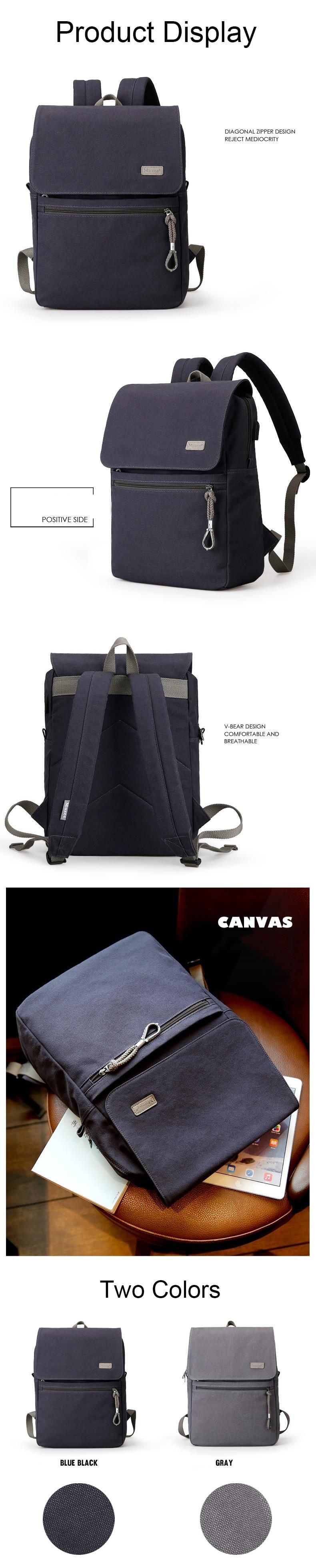 MUZEE-156-inch-USB-Chargering-Backpack-20-35L-Large-Capacity-Simple-Causal-Waterproof-Fashion-Canvas-1646158