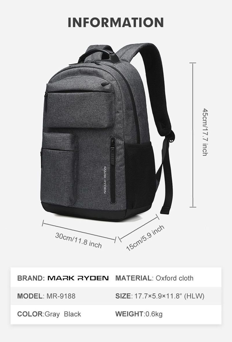 Mark-Ryden-MR9188-156-Inch-Laptop-Backpack-USB-Charging-Single-layer-Laptop-Bag-Mens-Shoulder-Bag-Bu-1528850