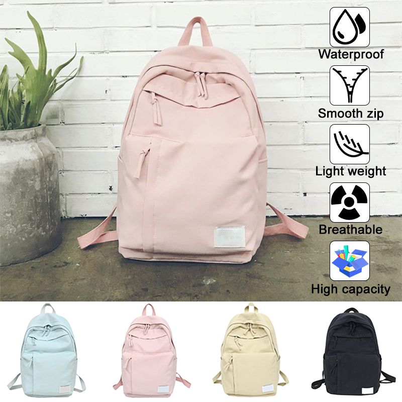 School-Style-Backpack-Large-Capacity-Simple-Casual-Travel-Women-Laptop-Bag-1670588