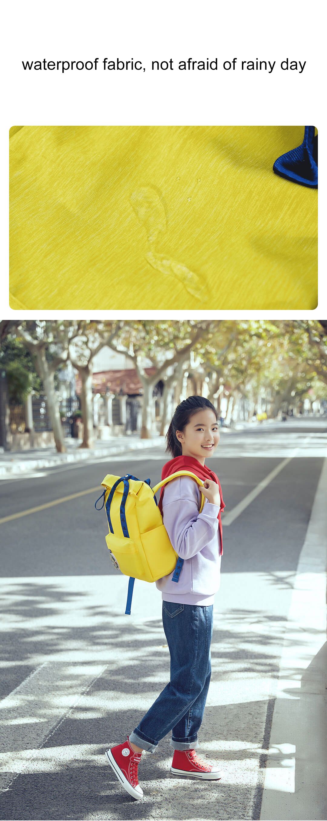 Yang-Rolled-Fun-Casual-Backpack-Waterproof-Student-Schoolbag-with-Reflective-Strips-from-YOUPIN-1616412