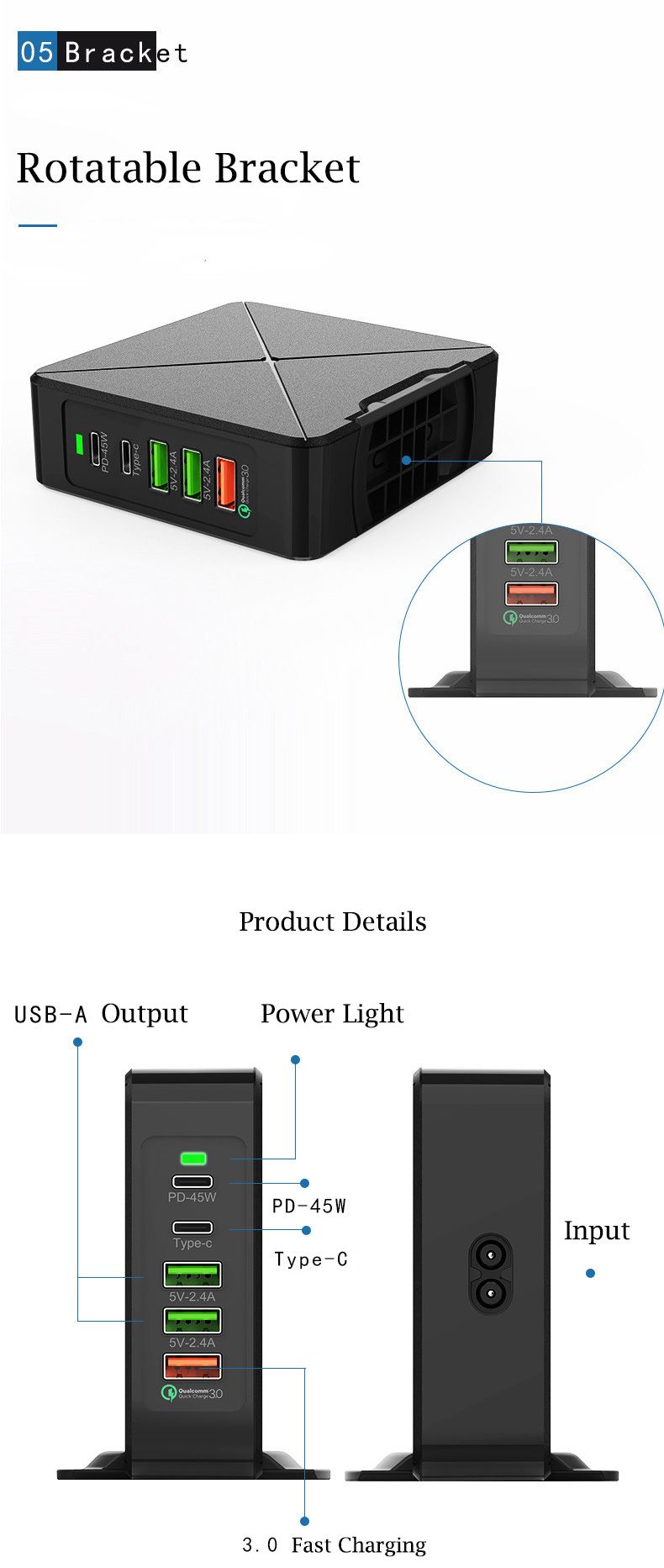 75W-type-c-PD-Multi-Port-Charger-QC30-Fast-Charger-for-Laptop-Power-Adapter-Tablet-For-Huawei-xiaomi-1554657