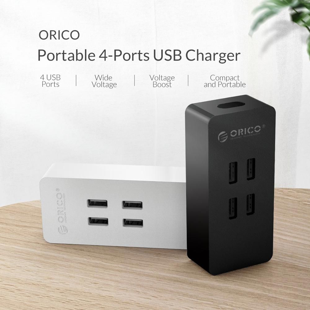 ORICO-4-Port-USB-Charger-20W-5V24A-4--Fast-Charging-Desktop-for-Laptop-Smart-Phone-1643479