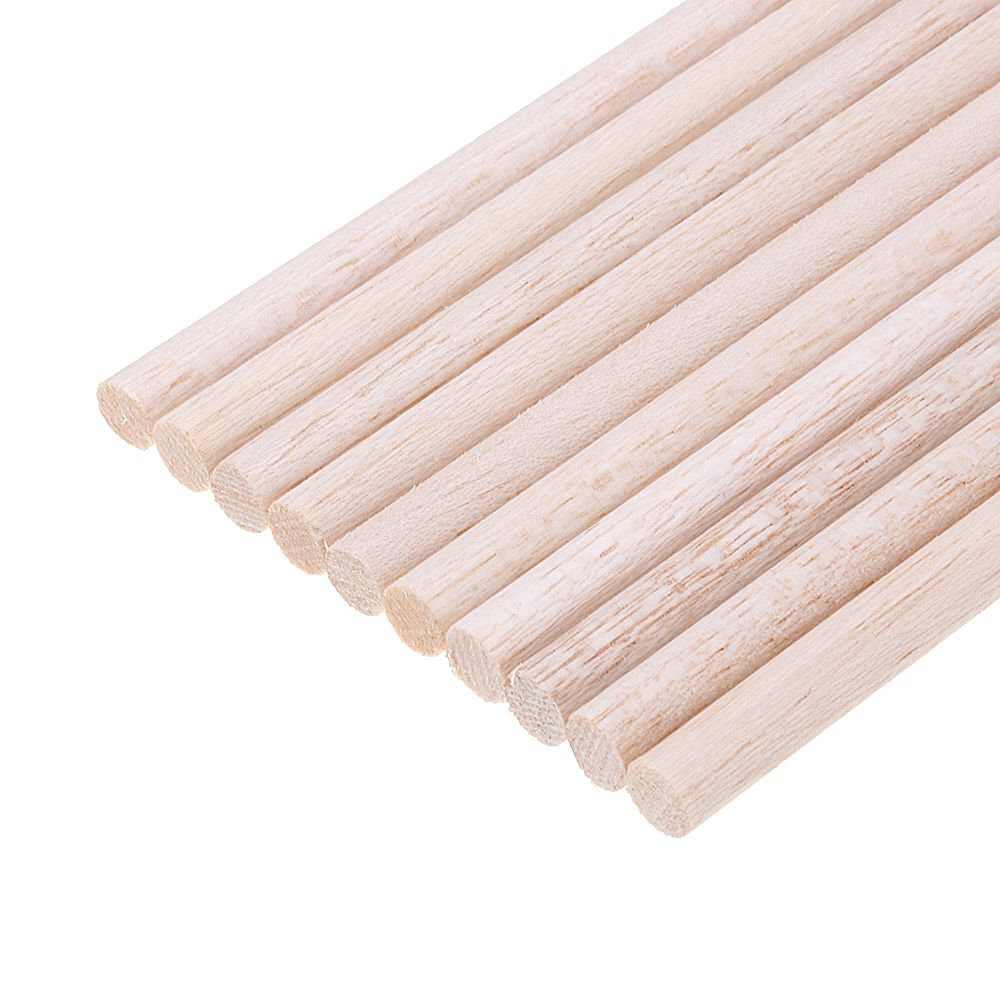 10PcsSet-8x200mm-Round-Balsa-Wood-Wooden-Stick-Natural-Dowel-Unfinished-Rods-for-DIY-Crafts-Airplane-1449162