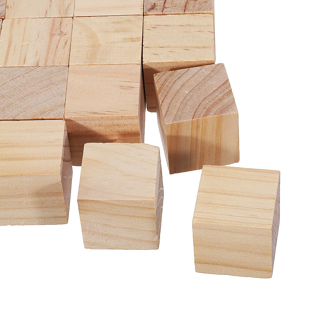 15234cm-Pine-Wood-Square-Block-Natural-Soild-Wooden-Cube-Crafts-DIY-Puzzle-Making-Woodworking-1377873