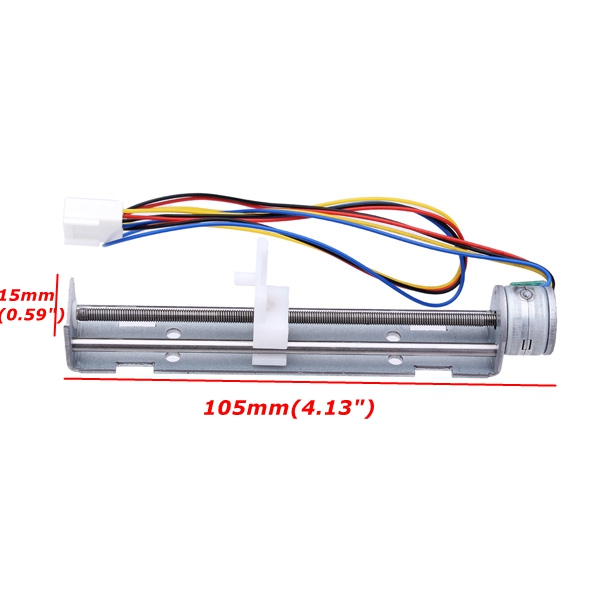 DC-4-9V-Drive-Stepper-Motor-Screw-With-Nut-Slider-2-Phase-4-Wire-964613