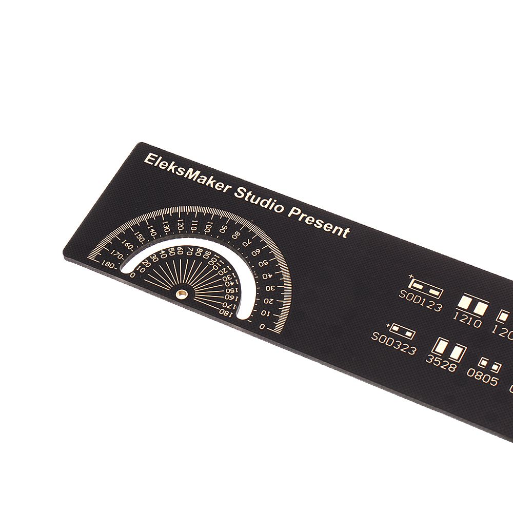 EleksMaker-25cm-Multifunctional-PCB-Ruler-Electronic-Measuring-Tool-Resistor-Capacitor-Chip-IC-SMD-D-1551490