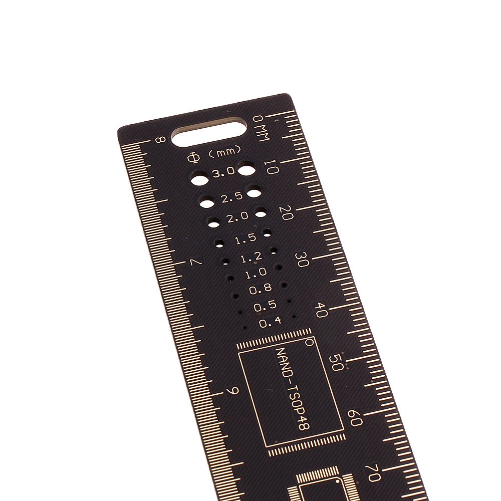 EleksMaker-25cm-Multifunctional-PCB-Ruler-Electronic-Measuring-Tool-Resistor-Capacitor-Chip-IC-SMD-D-1551490