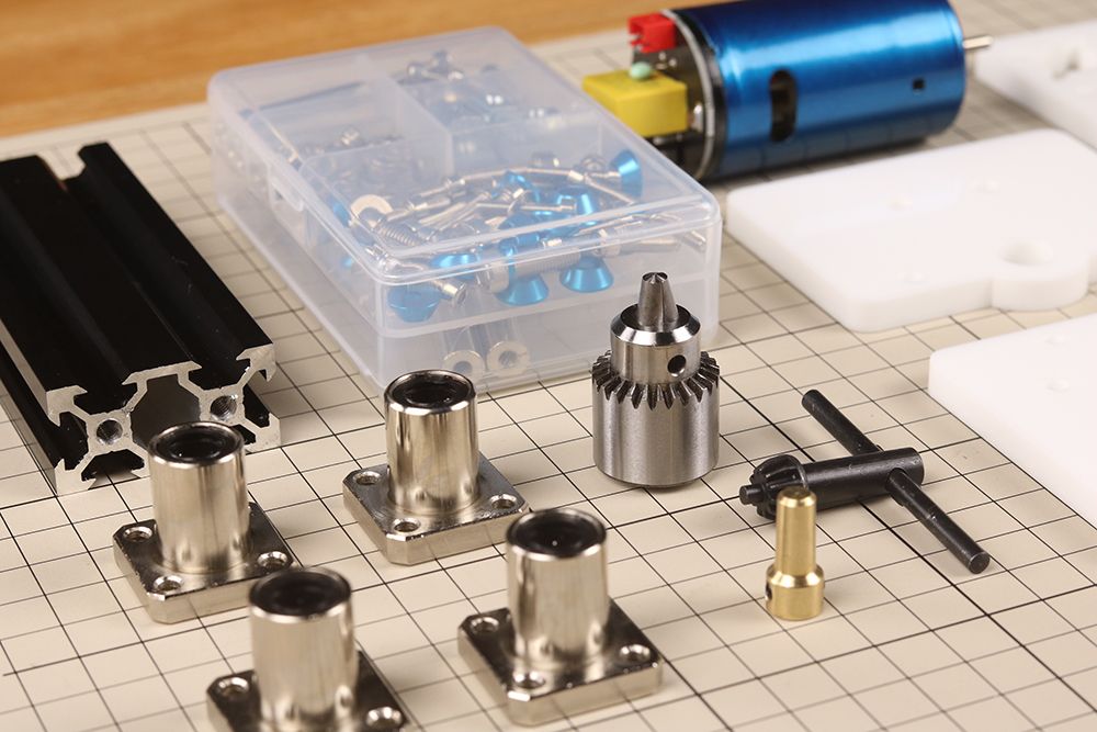 EleksMakerreg-EleksZAxis-Z-Axis-amp-Spindle-Motor-Drill-Chunk-Integrated-Set-DIY-Upgrade-Kit-for-Las-1435867