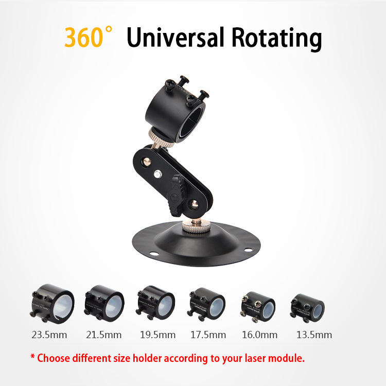 MTOLASER-135mm-235mm-Laser-Module-Pointer-Holder-360deg-Adjustable-Wall-Ceiling-Mount-Clamp-Bracket-1313770