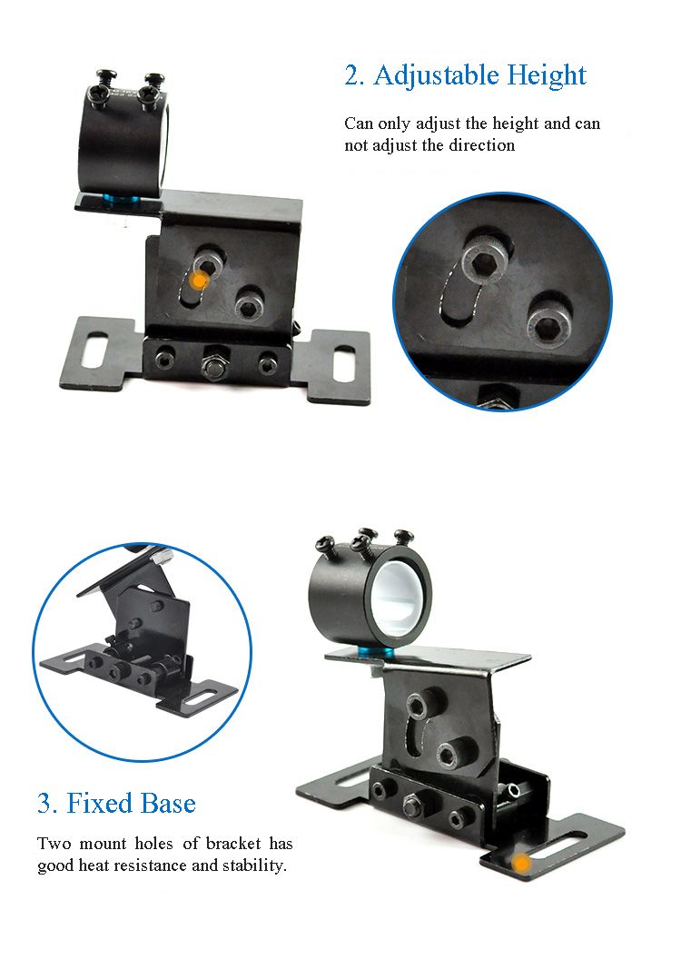 MTOLASER-135mm-235mm-Laser-Module-Pointer-Holder-Adjustable-Height-Horizontal-Position-Wall-Mount-Cl-1434392