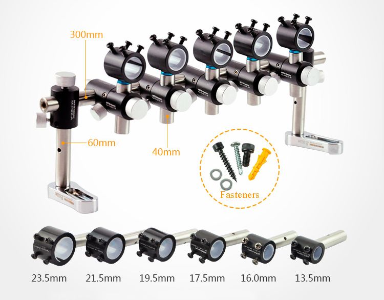 MTOLASER-5-in-1-Laser-Module-Holder-360deg-Adjustable-Wall-Ceiling-Mount-Clamp-Bracket-135mm-235mm-1434446