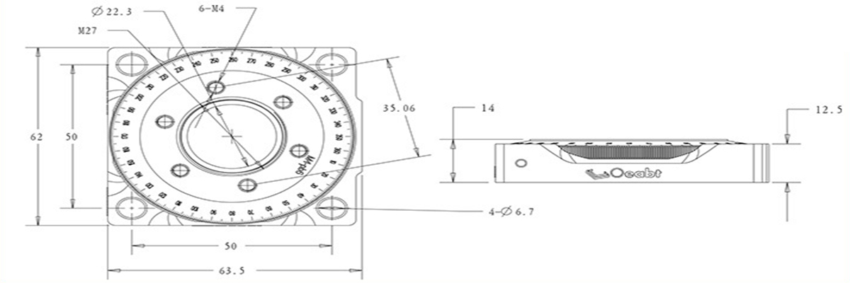 MTOLASER-RK100-A-360-Degree-Rotating-Frame-Polarizer-Wave-Plate-Frame-Optical-Laboratory-Lens-Bracke-1493156