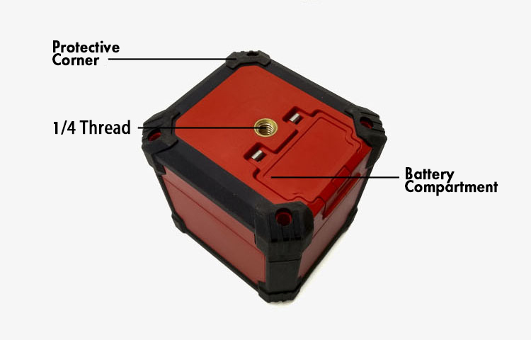 Red-Laser-Level-2-Line-Self-Leveling-Horizontal-Vertical-Cross-Line-Laser-360deg-Rotary-Mount-Base-1282986