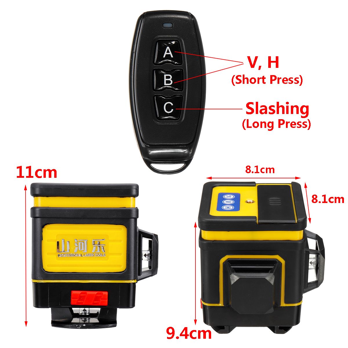 12-Line-Green-Light-Laser-Level-3D-360deg-Level-Self-leveling-RCAPP-Control-Floor-Tile-1469908