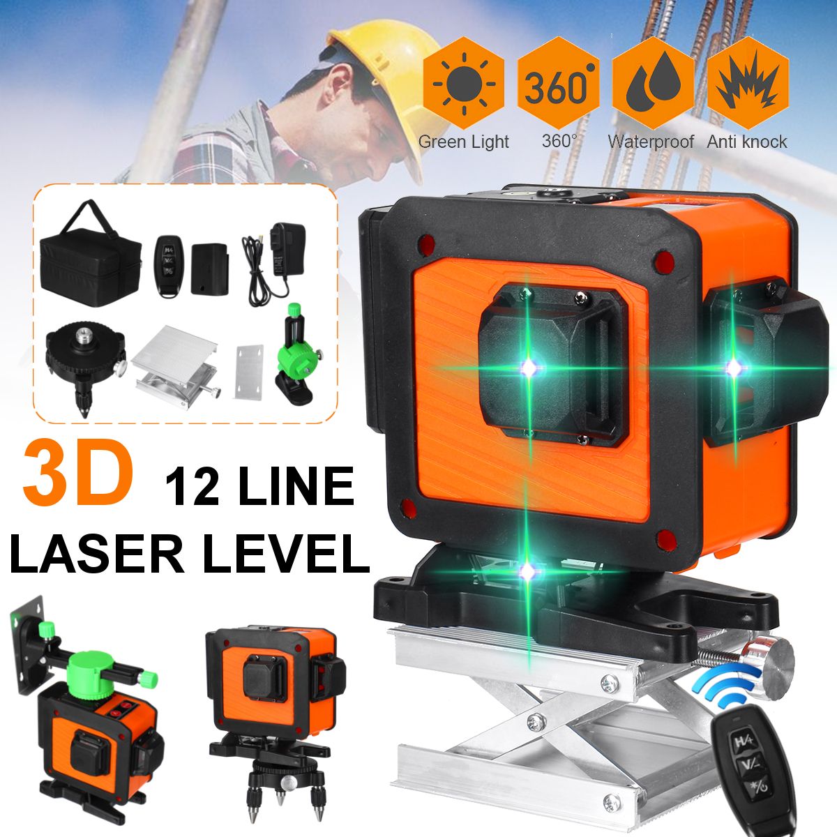 12-Line-Laser-Level-Green-Light-Auto-Self-Leveling-Cross-360deg-Rotary-Measuring-1740207