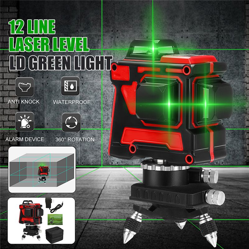 12-Line-Rotary-Laser-Level-Green-Light-3D-Cross-Laser-Self-Leveling-Measure-Tool-1616506