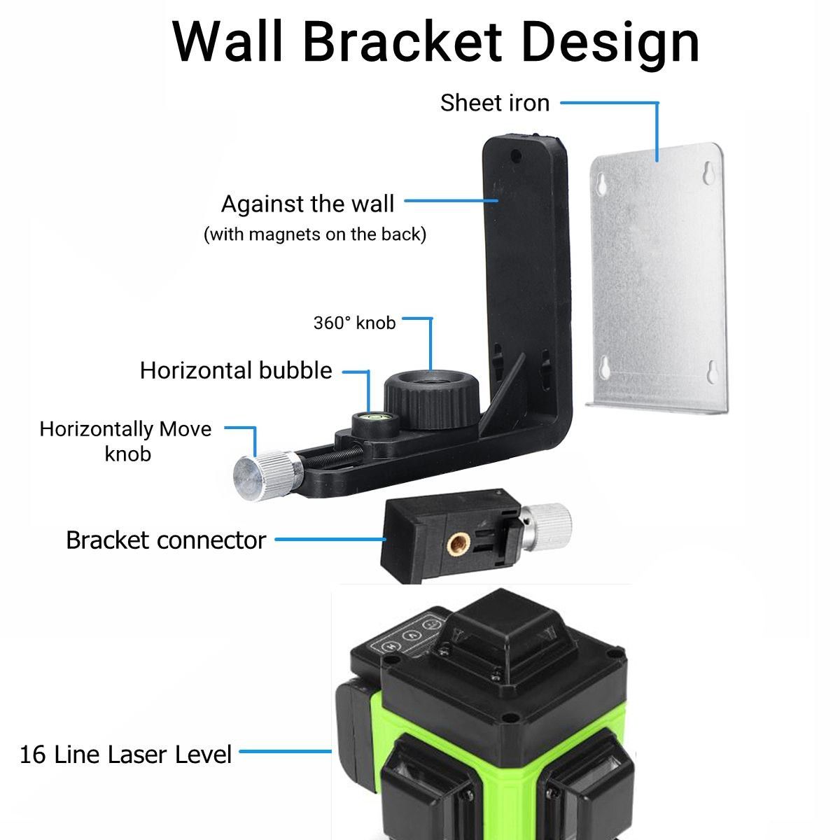 1216-Line-Green-Light-Laser-Level-Digital-Self-Leveling-360deg-Rotary-Measure-Tool-1717899