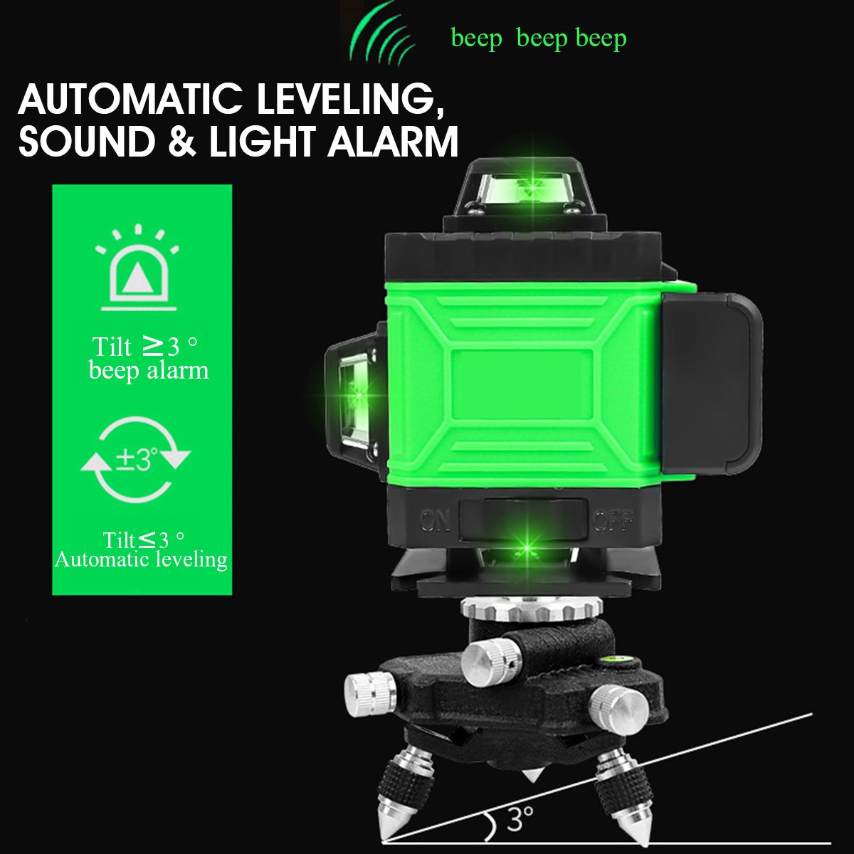 16-Line-Green-Light-Laser-Machine-Laser-Level-Horizontal-amp-Vertical-1665789