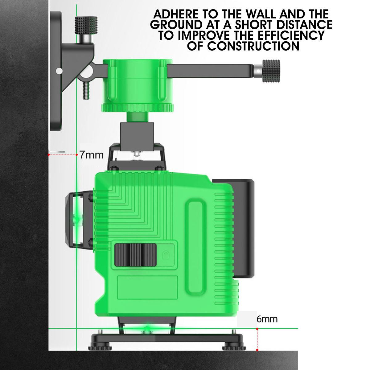 16-Lines-Laser-Level-3D-Wall-mounted-Leveler-plusmn3degAutomatic-Levelt-5800mAh-Battery-1668332