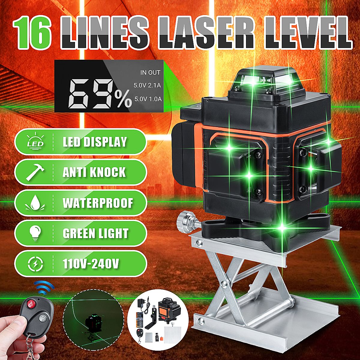 16-Lines-Laser-Level-Powerful-Green-Laser-Beam-Line-Measurement-Tools-110V-240V-1668105