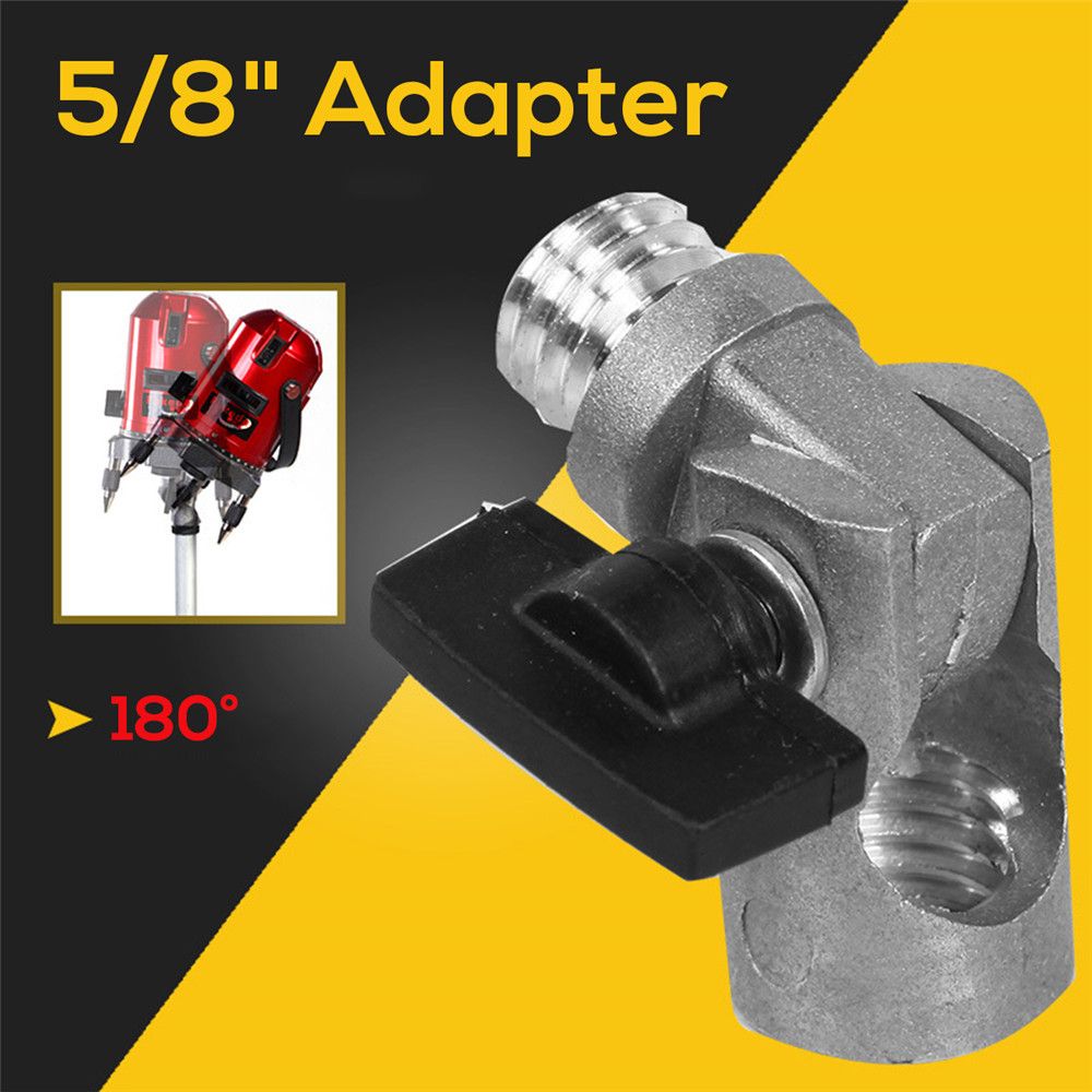 180deg-Rotate-Aluminum-58--Socket-Adapter-for-Self-Laser-Level-Tripod-Universal-1407974