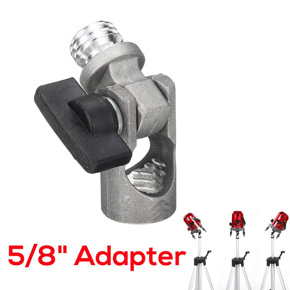180deg-Rotate-Aluminum-58--Socket-Adapter-for-Self-Laser-Level-Tripod-Universal-1407974