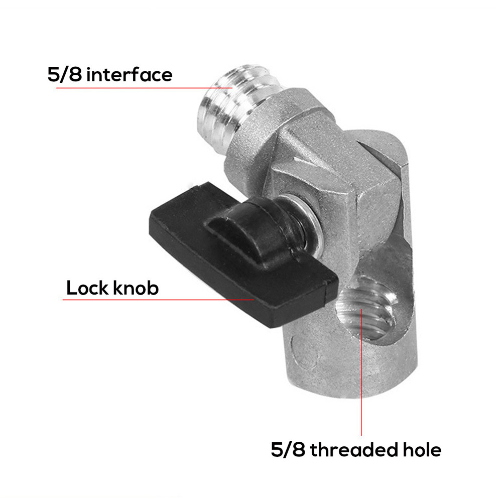 180deg-Rotate-Aluminum-58--Socket-Adapter-for-Self-Laser-Level-Tripod-Universal-1407974