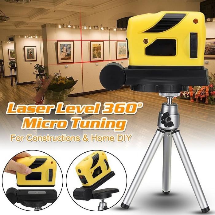 360-Degree-Infrared-Laser-Level-with-Tripod-and-Base-Micro-Tuning-Self-Levelling-Horizontal-and-Vert-1553768